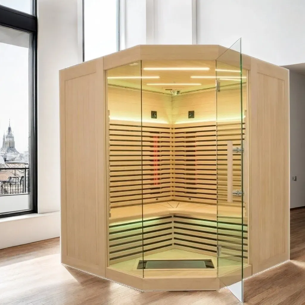 Phòng xông hơi hồng ngoại Hemlock 3-4 người cho gia đình